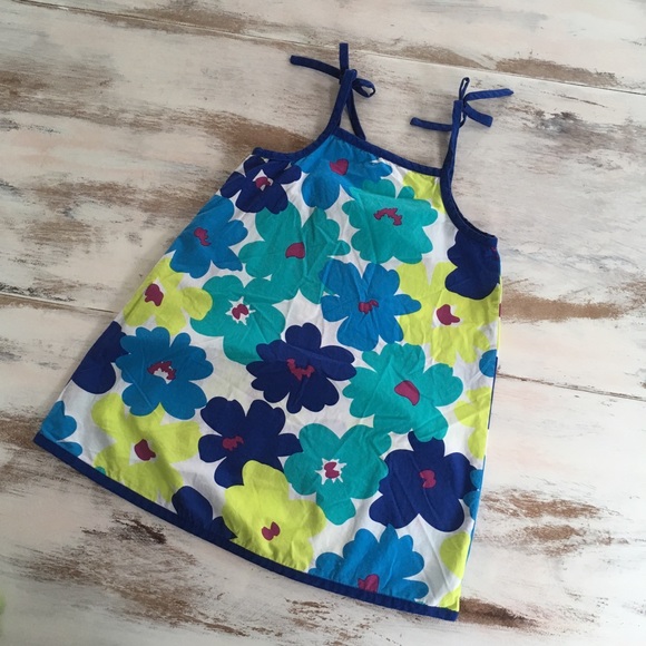 Hanna Andersson Other - 🚫SOLD🚫 HA Blue & Yellow summer Dress